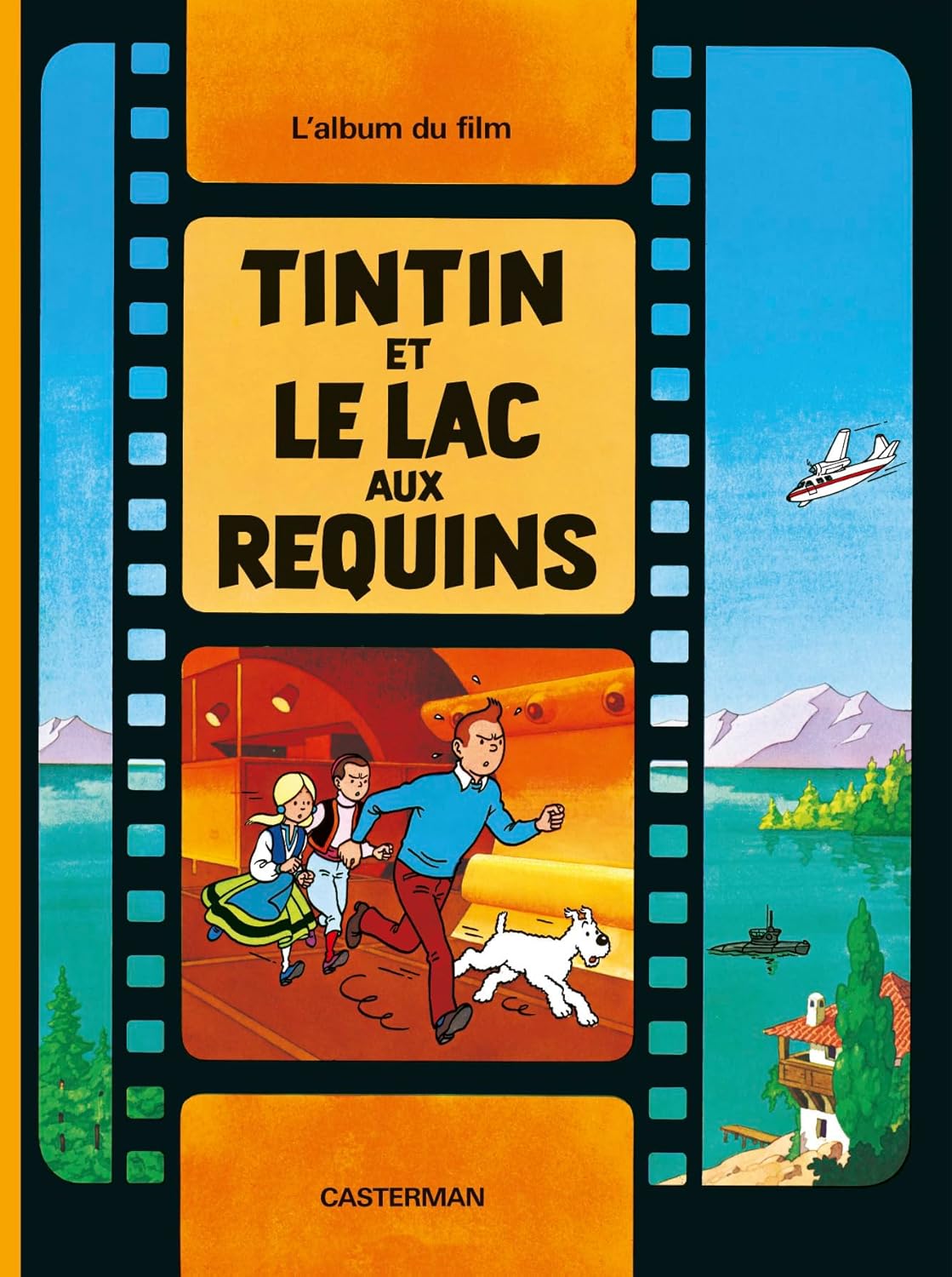 Livre Tintin et le lac aux requins : L'album du film - Hergé (Livre d'occasion) - ISBN 2203001224