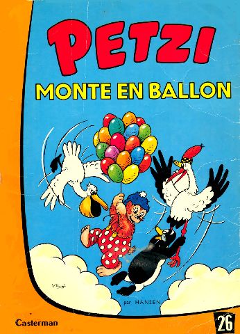 Petzi # 26 : Petzi monte en ballon - Hansen