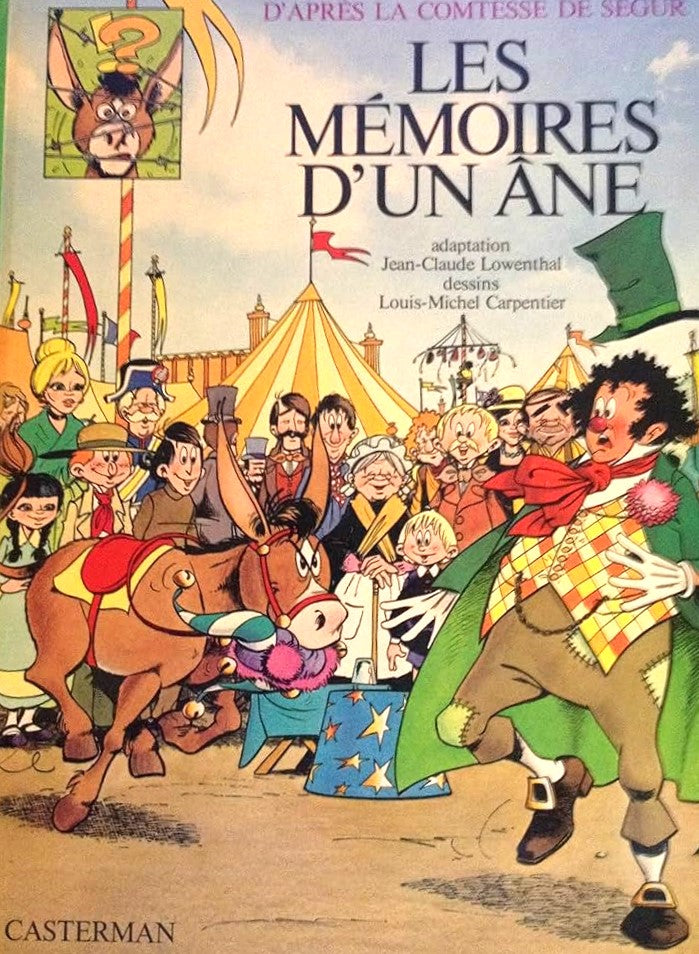 Livre Les mémoire d'un âne - Comtesse de Ségur (Livre d'occasion) - ISBN 2203316047