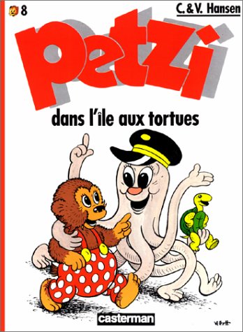 Livre Petzi dans l'île aux tortues (Carla Hansen, Vilhelm Hansen) (Livre d'occasion) - ISBN...
