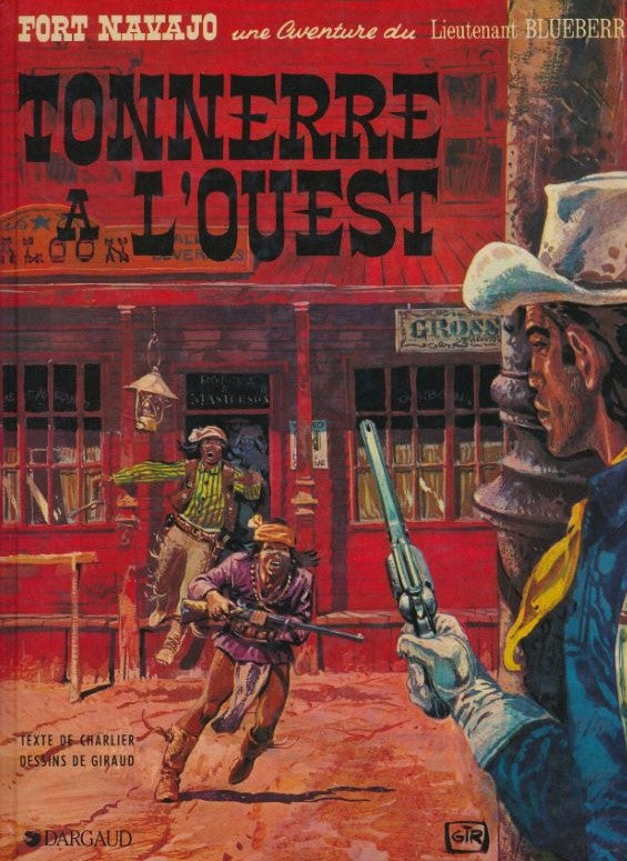 Livre Tonnerre à l'ouest - Charlier (Livre d'occasion) - ISBN 220500171X