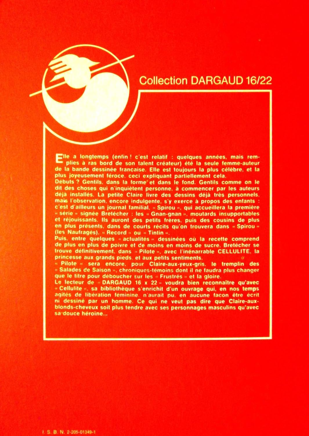 Collection Dargaud 16-22 # 49 : Salades de saison (2e partie) (Claire Bretécher)