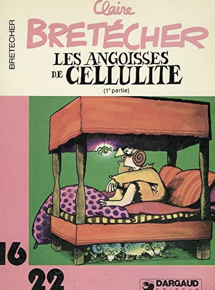 Livre Les angoisses de Cellulite - Claire Bretécher (Livre d'occasion) - ISBN 2205024213