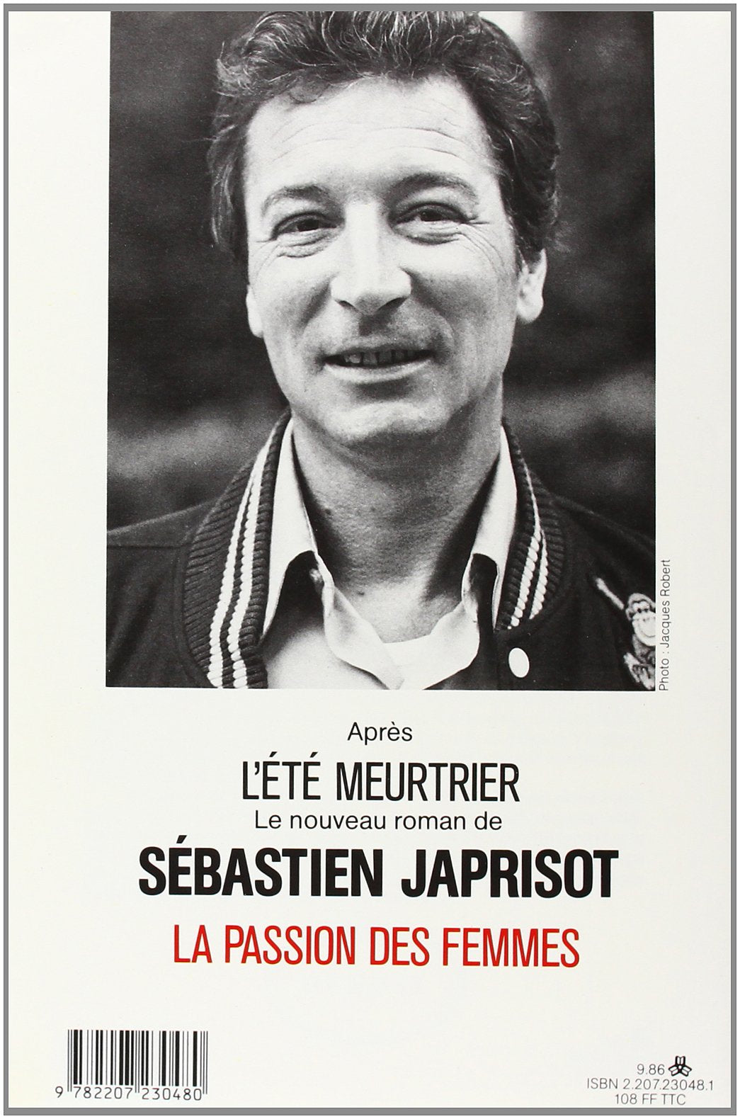 Livre La passion des femmes - Sébastien Japrisot (Livre d'occasion) - ISBN 2207230481