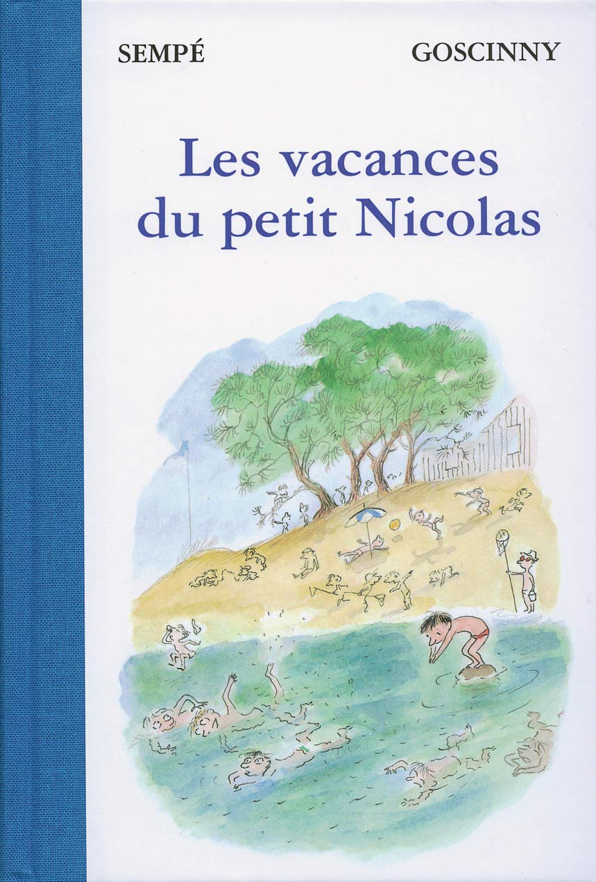 Livre Les vacances du petit Nicolas - Sempé (Livre d'occasion) - ISBN 2207254763