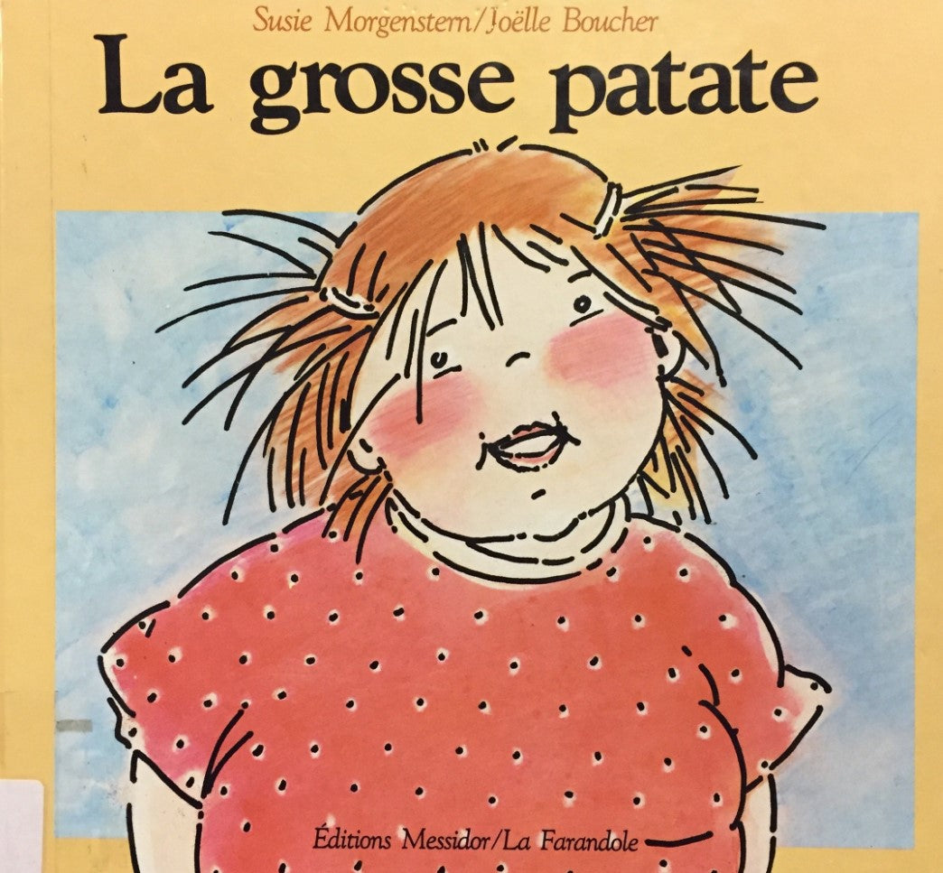 Livre La grosse patate - Susie Morgenstern (Livre d'occasion) - ISBN 2209057671