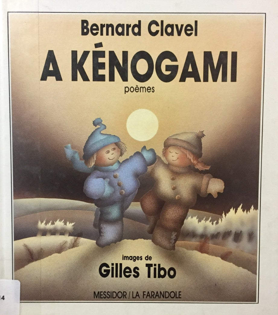 Livre À Kénogami : poèmes - Bernard Clavel (Livre d'occasion) - ISBN 2209061644
