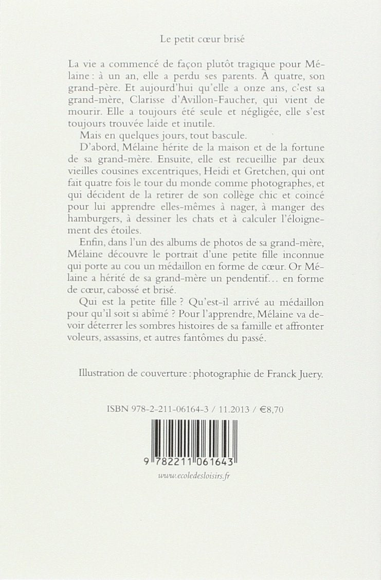 Livre Le petit coeur brisé - Moka (Livre d'occasion) - ISBN 2211061648