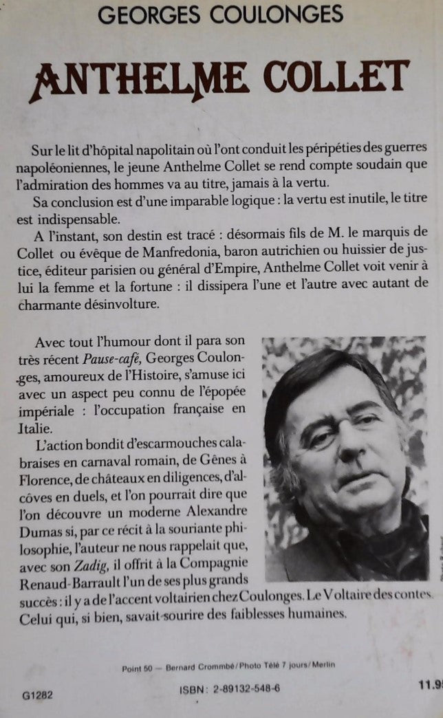 Anthelme Collet (Georges Coulonges)