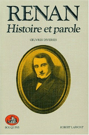 Livre Renan : Histoire et paroles (Livre d'occasion) - ISBN 222101250X