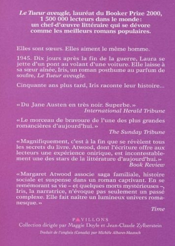 Livre Le tueur aveugle (Margaret Atwood) (Livre d'occasion) - ISBN 2221092813
