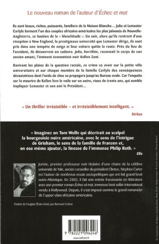 Livre La dame noire - Stephen Carter (Livre d'occasion) - ISBN 222109624X