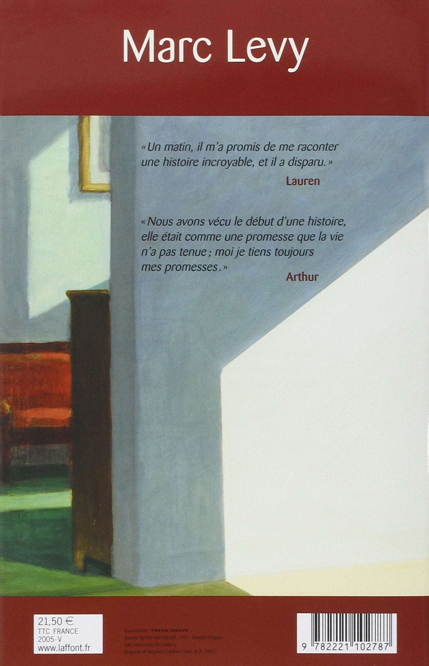 Livre Vous revoir (Et si c'était vrai... 2) - Marc Levy (Livre d'occasion) - ISBN 2221102789