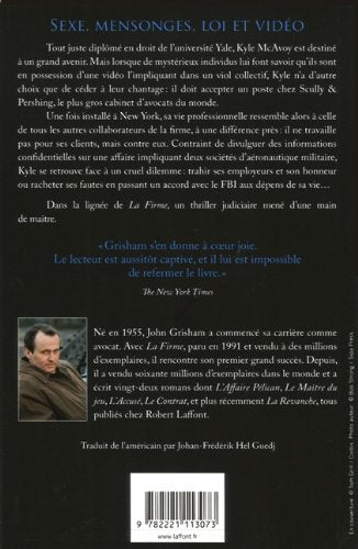 Livre L'infiltré (John Grisham) (Livre d'occasion) - ISBN 2221113071