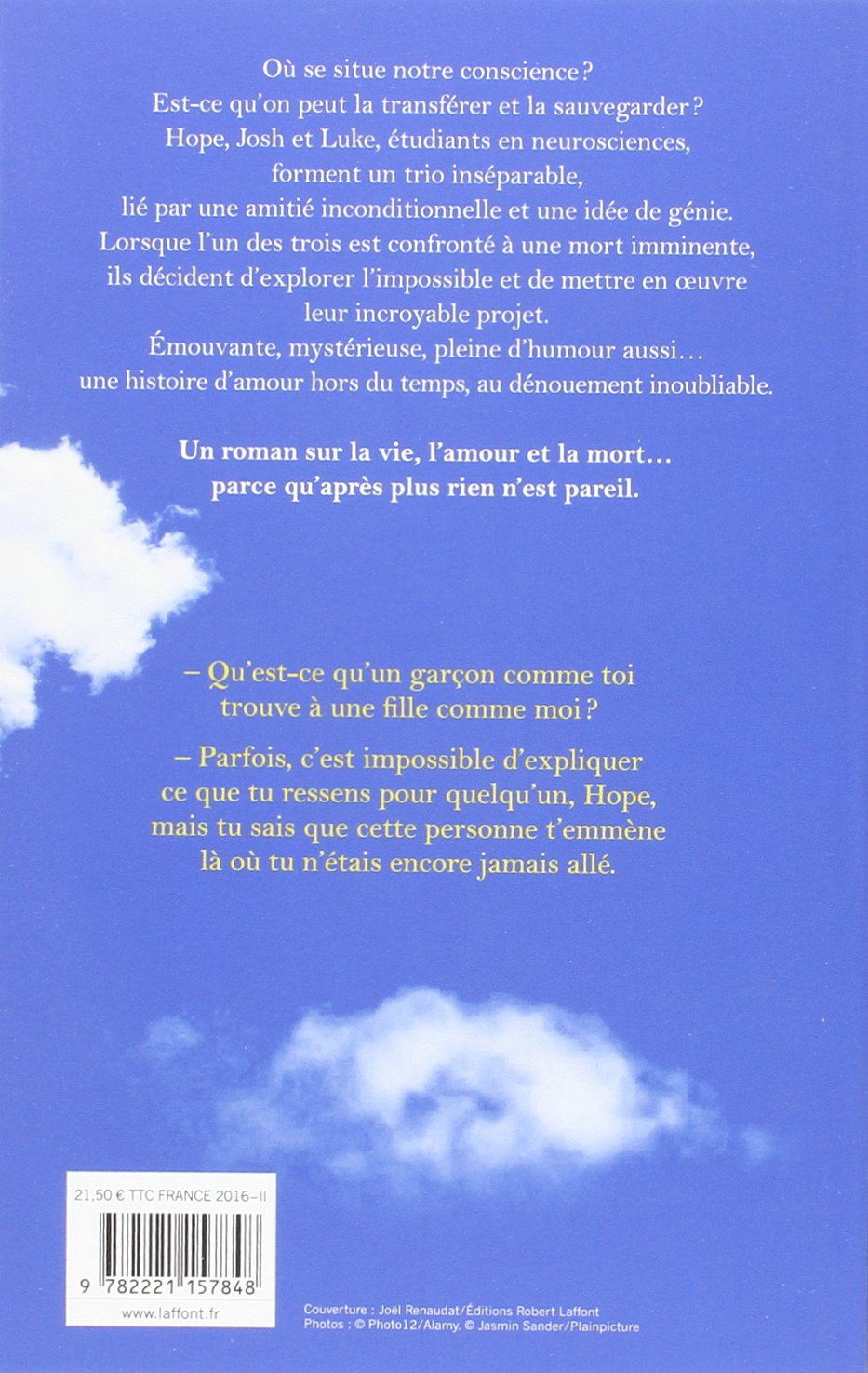 L'horizon à l'envers (Marc Levy)