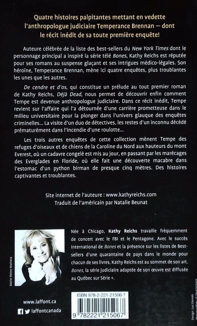 Livre Petite collection d'os - Kathy Reichs (Livre d'occasion) - ISBN 2221215060