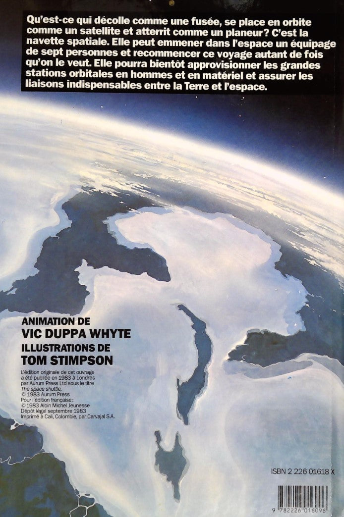 Livre La navette spatiale (Livre animé) - Patrick Moore (Livre d'occasion) - ISBN 2226016090