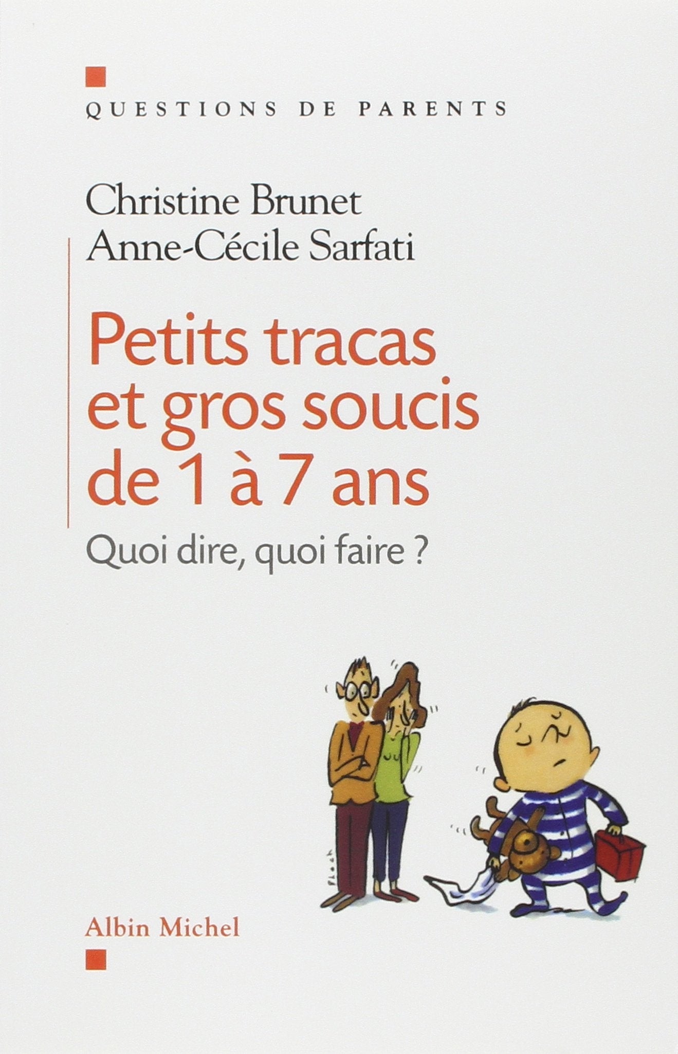 Livre Petits tracas et gros soucis de 1 à 7 ans : quoi dire, quoi faire? - Christine Brunet (Livr...