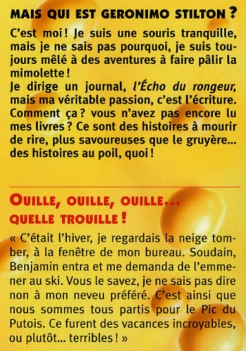Geronimo Stilton # 33 : Ouille, ouille, ouille... quelle trouille ! (Geronimo Stilton)