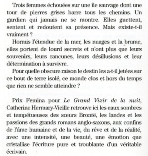 Livre Le gardien du phare - Catherine Hermary-Vieille (Livre d'occasion) - ISBN 2226176780