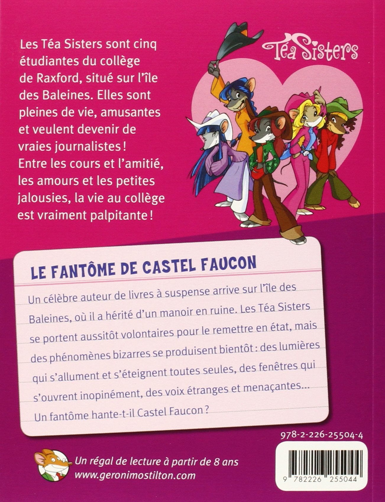 Téa Stilton (Le collège de Raxford) # 17 : Le fantôme de Castel Faucon (Téa Stilton)