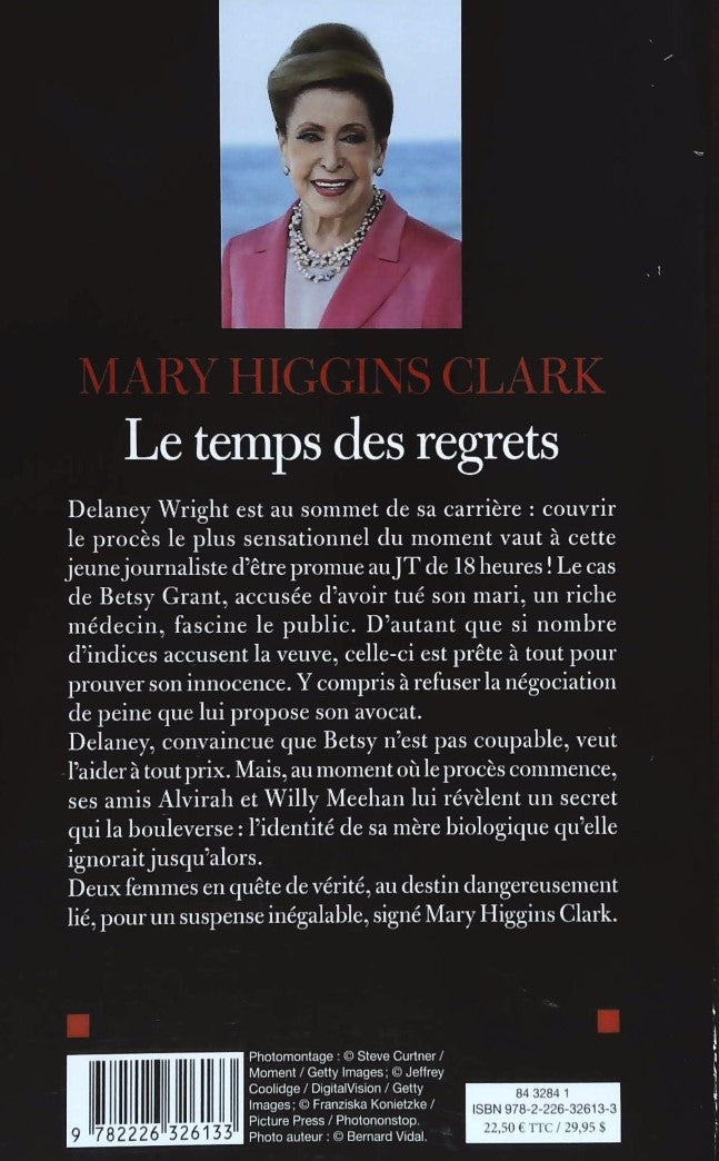 Livre Le temps des regrets - Mary Higgins Clark (Livre d'occasion) - ISBN 2226326138