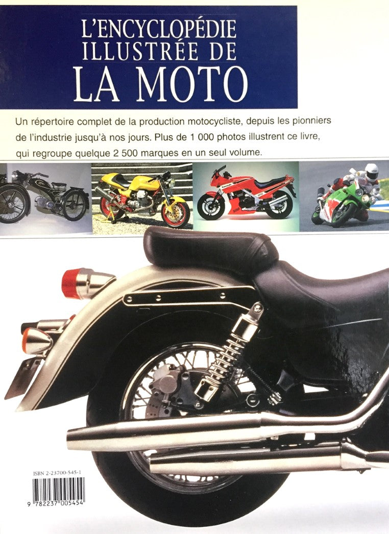 Livre L'encyclopédie illustrée de la moto (Livre neuf) - ISBN 2237005451