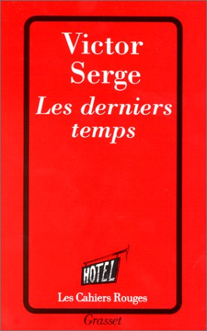 Livre Les derniers temps - Victor Serge (Livre d'occasion) - ISBN 2246163226
