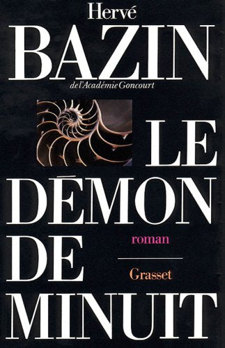 Livre Le démon de minuit - Hervé Bazin (Livre d'occasion) - ISBN 2246385512