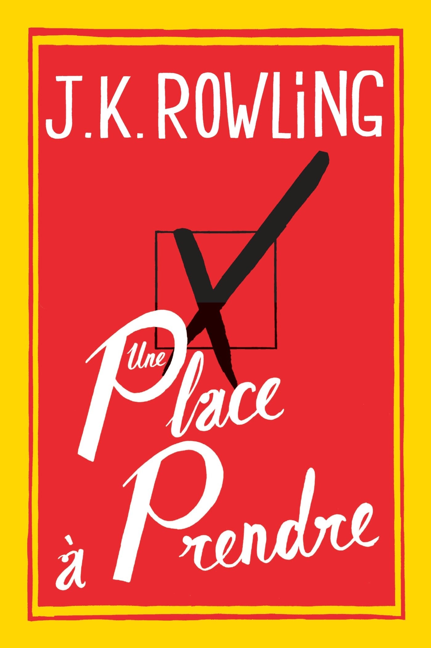 Livre Une place à prendre - J.K. Rowling (Livre d'occasion) - ISBN 2246802636