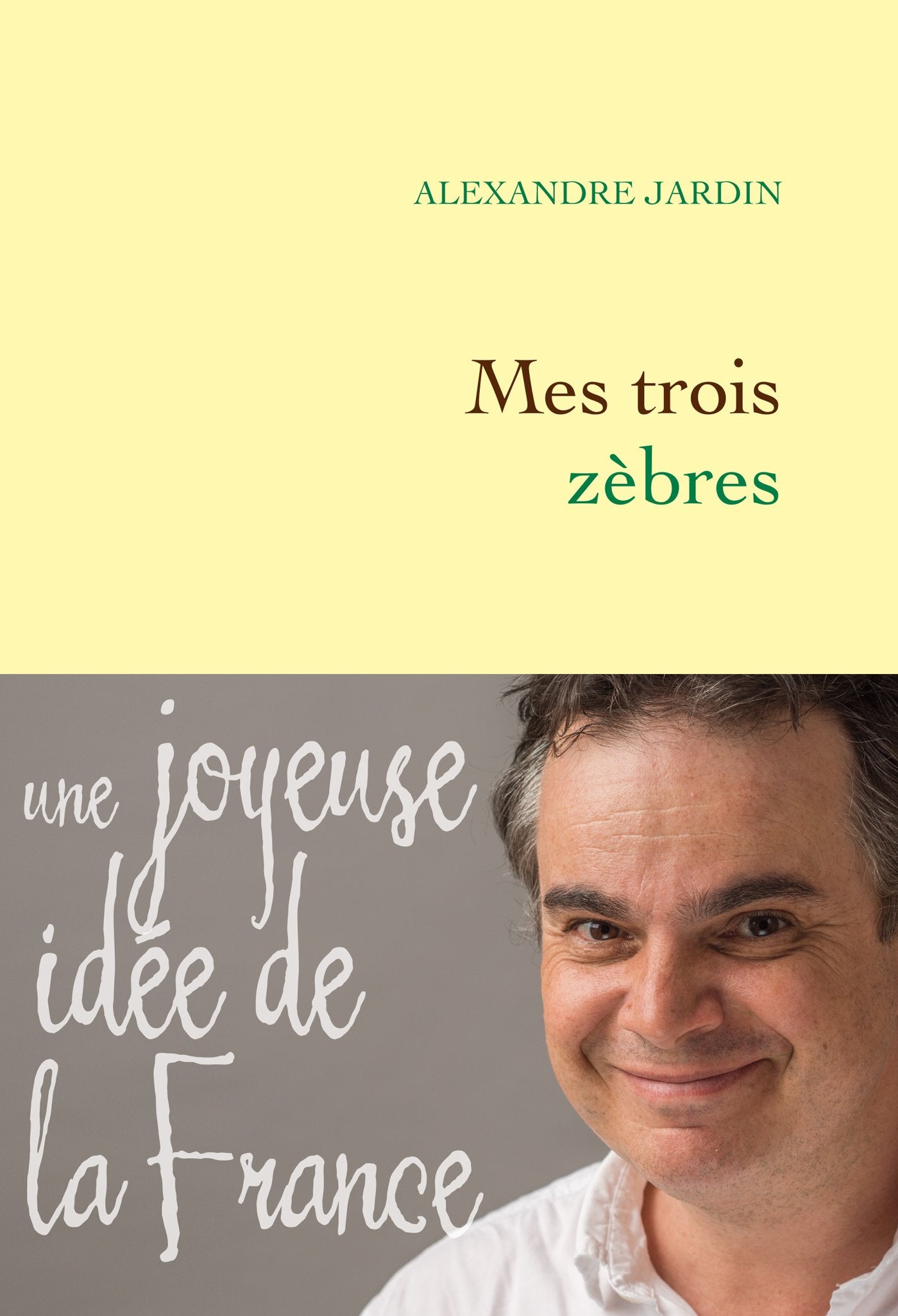 Livre Mes trois zèbres - Alexandre Jardin (Livre d'occasion) - ISBN 2246804558