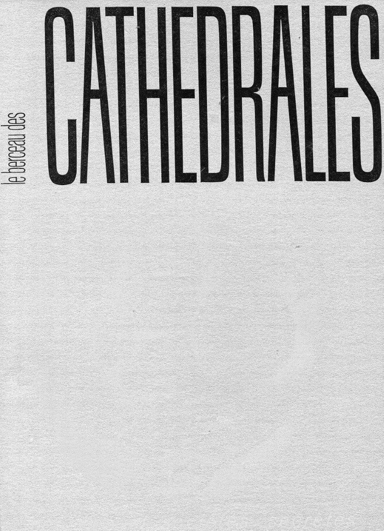 Livre Le berceau des cathédrales (Livre d'occasion) - ISBN 2250005427