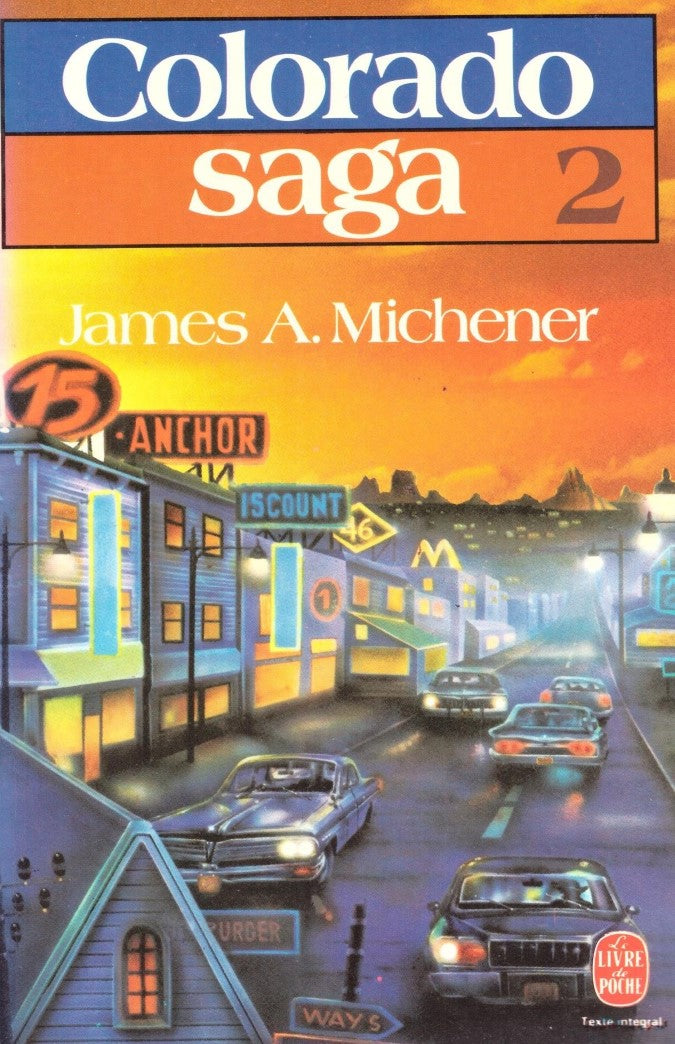 Livre Colorado Saga - James A. Michener (Livre d'occasion) - ISBN 2253017582