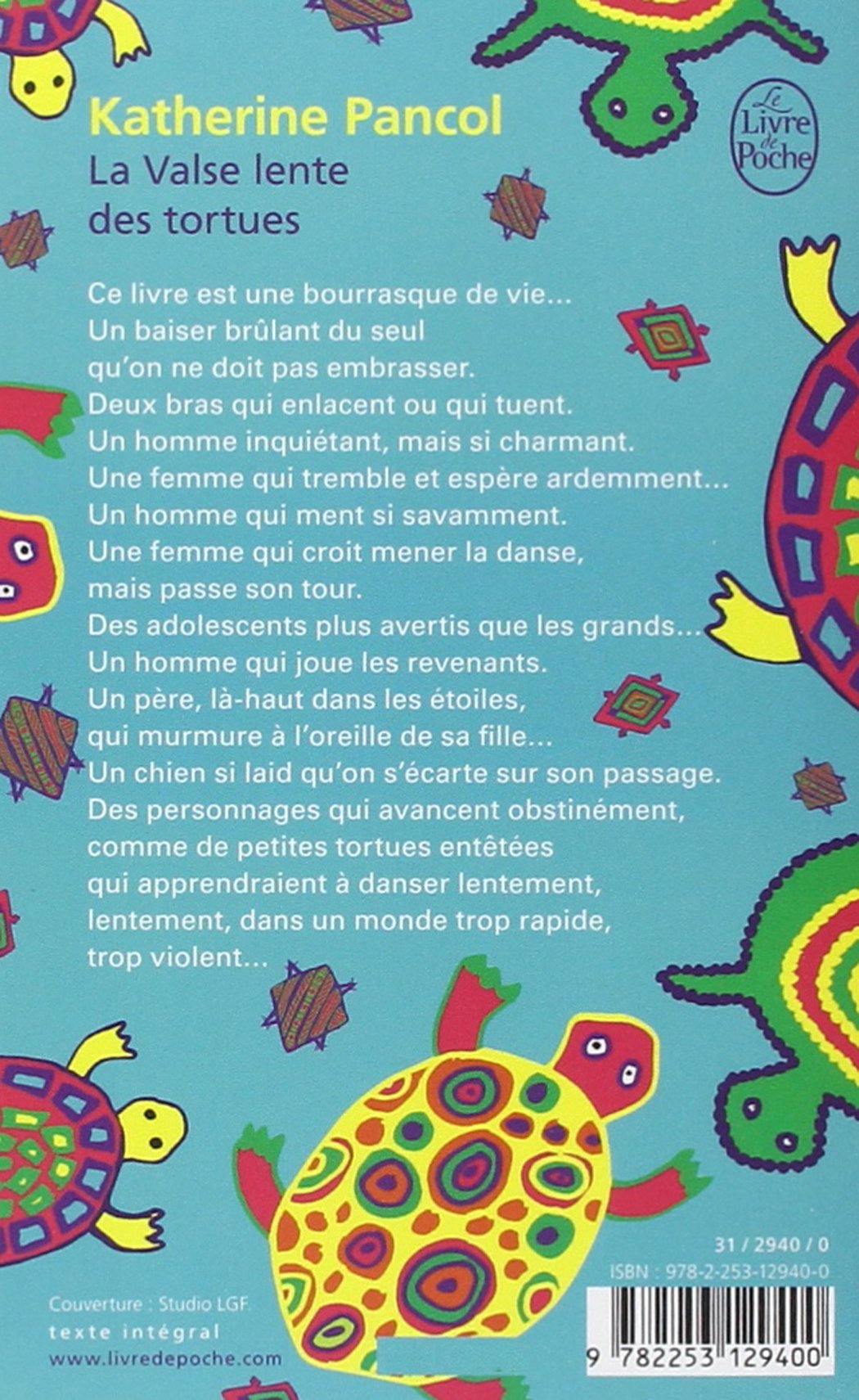 Livre La valse lente des tortues (Katherine Pancol) (Livre neuf) - ISBN 2253129402