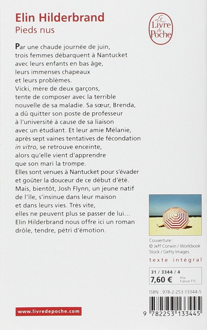 Livre Pieds nus - Elin Hilderbrand (Livre d'occasion) - ISBN 2253133442