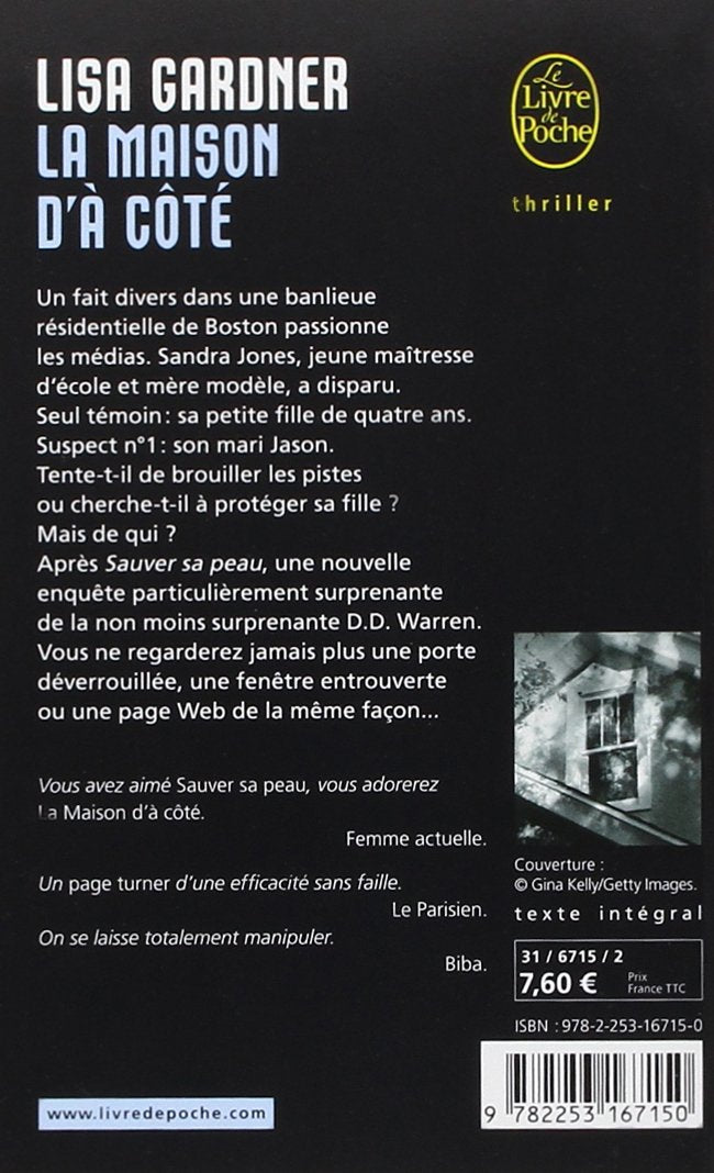 Livre La maison d'à côté - Lisa Gardner (Livre d'occasion) - ISBN 2253167150