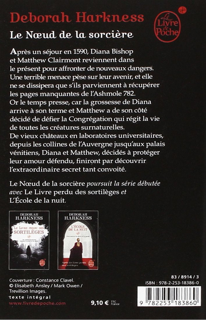 Livre Le noeud de la sorcière - Deborah Harkness (Livre d'occasion) - ISBN 2253183865