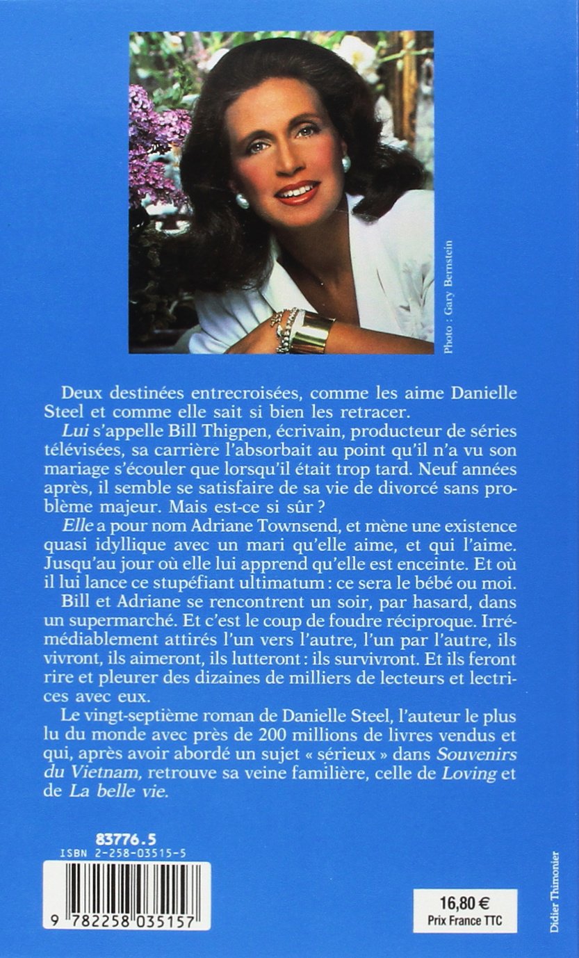 Livre Coups de coeur - Danielle Steel (Livre d'occasion) - ISBN 2258035155