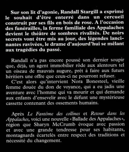 Livre Un cercueil en bois de rose - Sharyn McCrumb (Livre d'occasion) - ISBN 2258046084