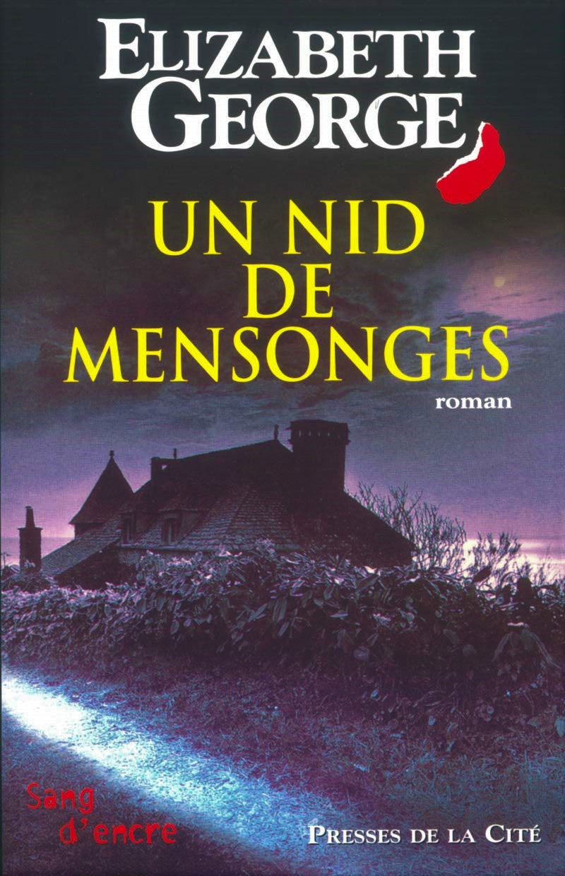 Livre Un nid de mensonges - Elizabeth George (Livre d'occasion) - ISBN 2258055822