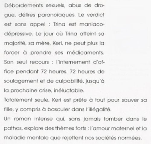 Livre 72 heures - Bebe Moore Campbell (Livre d'occasion) - ISBN 2258070597