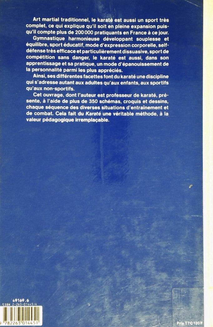 Livre Le Karaté : Une méthode complète et moderne pour apprendre ou se perfectionner - Jean-Luc M...