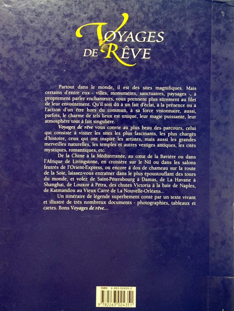 Livre Voyages de rêves : Les plus belles destinations du monde - Sophie Campbell (Livre d'occasio...