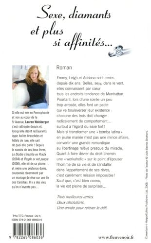 Livre Sexe, diamants et plus si affinités... - Lauren Weisberger (Livre d'occasion) - ISBN 226508...