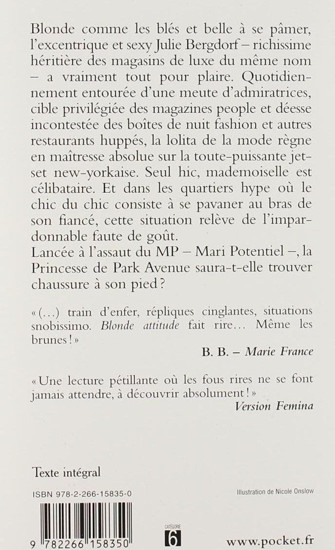 Livre Blonde attitude - Plum Sykes (Livre d'occasion) - ISBN 226615835X