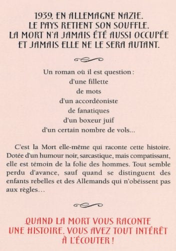 Livre La voleuse de livres (Marcus Zusak) (Livre d'occasion) - ISBN 2266171046
