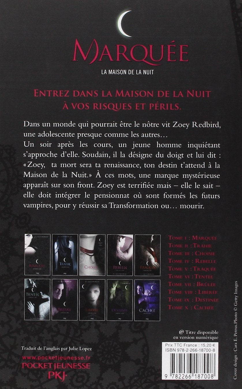 Livre Marquée - P.C. Cast (Livre d'occasion) - ISBN 2266187007