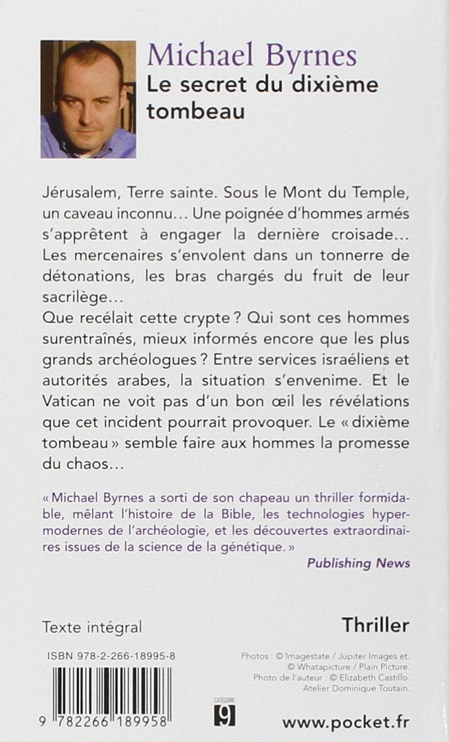 Livre Le secret du dixième tombeau - Michael Byrnes (Livre d'occasion) - ISBN 2266189956