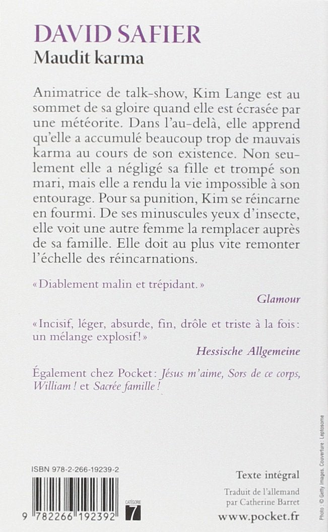 Livre Maudit karma - David Safier (Livre d'occasion) - ISBN 2266192396
