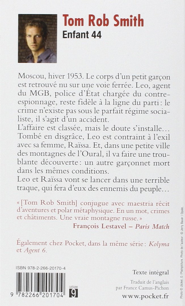 Livre Enfant 44 (Tom Rob Smith) (Livre d'occasion) - ISBN 2266201700